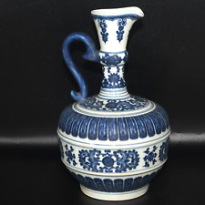 Genuine Large Antique Chinese Signed Porcelain Jug in Perfect Condition picture