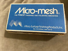 Woodworking Kit Micro-MeshPro W/ Instructions, Sanding, Polishing, Finishing VTG picture