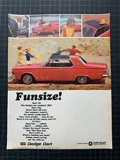 Vintage 1965 Dodge Dart Print Ad picture