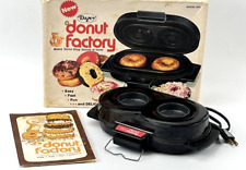 Dazey Donut Factory DF2-300 Vintage 1977 Electric Egg Bagel Maker picture