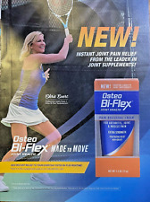 2018 Magazine Advertisement Tennis Star Chris Evert Osteo Bi-Flex picture
