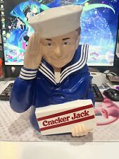 Vintage 1997 Cracker Jack Cookie Jar #20 of 500 W/ CERTIFICATE OF AUTHENTICITY picture