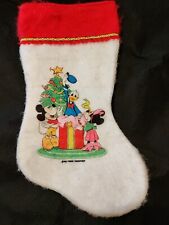 Vintage Disney Mickey & Co Friends Christmas Stocking picture