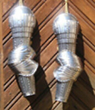 18GA Medieval Maximilian Arm Guard armor 1530 cent Hand Arm Guard W Pauldrons E picture