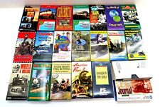 Lot of 21 TRAIN VHS VCR Tapes PRR, Steam, Cass & Mower, Maryland, Etc... picture