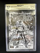 The WALKING DEAD #1 CBCS 9.2 OHIO 2015 Wizard World Variant Signed By 14 Cast NM picture