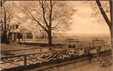 Charlottesville VA-Virginia Monticello Showing Terrace Vintage Postcard picture