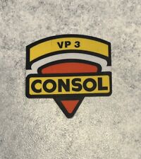 NICE OLDER CONSOL VP 3 COAL CO. COAL MINING STICKER RARE. Consolidation Coal picture