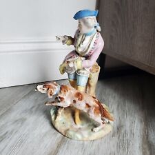 Meissen Porcelain Sculpture Gentleman Training Dog picture