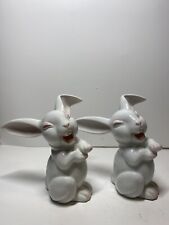 Vintage Rosenthal Germany Painted Laughing Rabbits 2  Medium Size Collectable picture