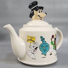 Vintage Jim Beam Collectible Ceramic Teapot Kettle Wade 1995 R. Ellis IAJBBSC picture