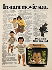 Polaroid Polavision 1979 Print Ad Early Video System picture