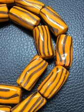 Awesome African Fancy Glass Beads, Genuine Glass Beads Strand picture