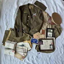 WWII 15th Army Air Corps Named Uniform Group Bomber Crewman Italian Made Patches picture