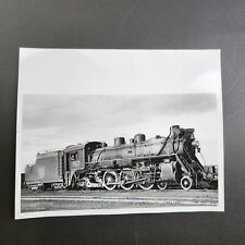 Vintage 8x10 Steam Locomotive Photo CNR#5117 4-6-2, Saskatoon Saskatchewan 1955 picture