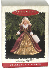 1996 Hallmark Keepsake Holiday Barbie Victorian Dress 4th in  Series. picture