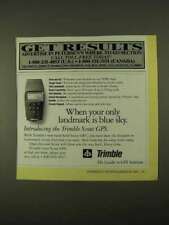 1994 Trimble Scout GPS Ad - Get Results picture