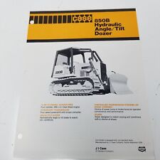 Case 850B Hydraulic Angle Tilt Dozer Sales Brochure 1980 Specifications Photos picture