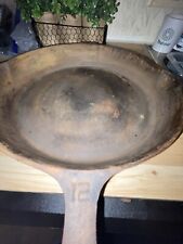 Vintage Griswold Erie Pa #12 Large Cast Iron Frying Pan Skillet No719A heat ring picture