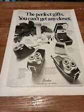 1968 Norelco The Perfect Christmas Gifts Magazine Ad picture