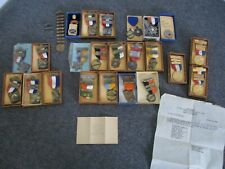 VINTAGE USAF NRA ROTC AWARD MEDALS/HERB PARSON COIN-9 BAR SHARPSHOOTER-1950s picture