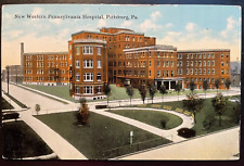 Vintage Postcard 1911 Western Pennsylvania Hospital, Sales Card, Pittsburg, PA picture