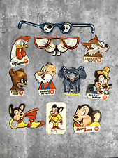 Vintage 1956 Terrytoons Merry Pack Fan Club Mighty Mouse Cutouts Sylverster Fox picture