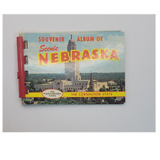 Souvenir Album of Scenic Nebraska Cornhusker State 10 Plastichrome Views picture