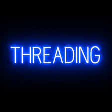 THREADING Neon-Led Sign for Beauty Salons. 33.0