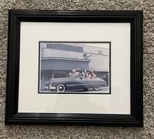 Disney WALT'S CONVERTIBLE Cel Limited Edition #1 / 500 - Framed Picture - Vtg picture
