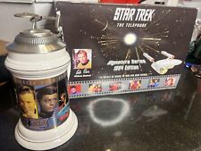 STAR TREK The Telephone TeleMania 1994 & 30th Anniversary Stein Final Frontier picture