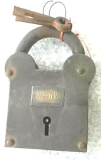 Antique Tombstone Iron Working Old Lock U.S. Postal Western picture