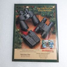 Vintage Print Ad Hasselblad And bushnell Sports Illustrated Dec 2, 1985 picture