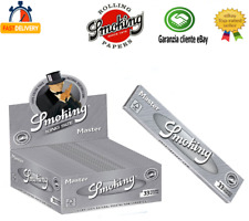 825 X Papers Smoking Master Silver KS King Size Slim Rolling Papers 25 pcs picture