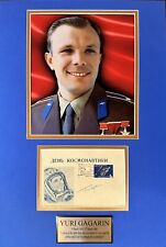 Autograph First Human In Space Yuri Gagarin (rare, with COA) picture
