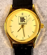 Vintage McCormick Spices Employee Gift - Alcraft Ladies Watch - New Battery picture