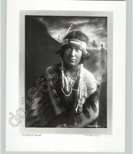 NATIVE AMERICAN INDIAN Woman CALIFORNIA c 1900 by EMMA FREEMAN 1970s Press Photo picture
