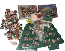 Vintage Christmas Ornaments Miniature Resin Lot of 120 Dollhouse Crafts Decorate picture