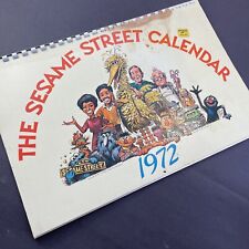 Vintage Sesame Street 1972 Calendar picture