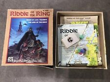 1985 J.R.R Tolkien’s Lord Of The Rings Riddle Of The Ring Board Game - 96 Cards picture