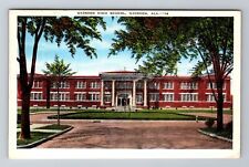 Gadsden AL-Alabama, Gadsden High School, Antique Vintage c1946 Souvenir Postcard picture