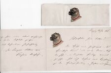 Leopold von Sacher-Masoch (1836 – 1895), Austrian writer, fine autograph letter  picture