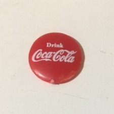 1950s Drink Coca-Cola Button advertising Americana Made USA trade mark coca cola picture