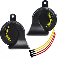 135DB Loud Electric Snail Horns Train Horn for Truck12V High and Low Tone Horns  picture