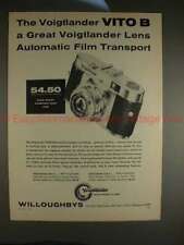 1955 Voigtlander Vito B Camera Ad - Auto Film Transport picture