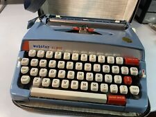 Vintage Brother WEBSTER XL-800  Manual Portable Typewriter, Excellent condition picture
