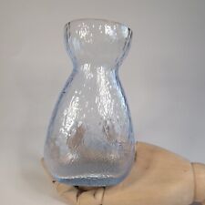 Hyacinth Vase Holmegaard Kastrup Vintage 60’s  Blue Denmark Glasswork EUC 5.7in picture