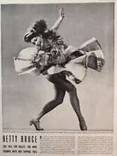 Vintage article featuring BETTY BRUCE Tap Dancer Classical Ballet 1942 picture