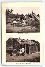 c1880 BUFFALO FURNITURE CO NY P.W. FORBUSH MEXICAN FAMILY TRADE CARD P1934 picture