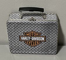 Harley-Davidson Metal Lunch Box Vintage 2000's Tin 6